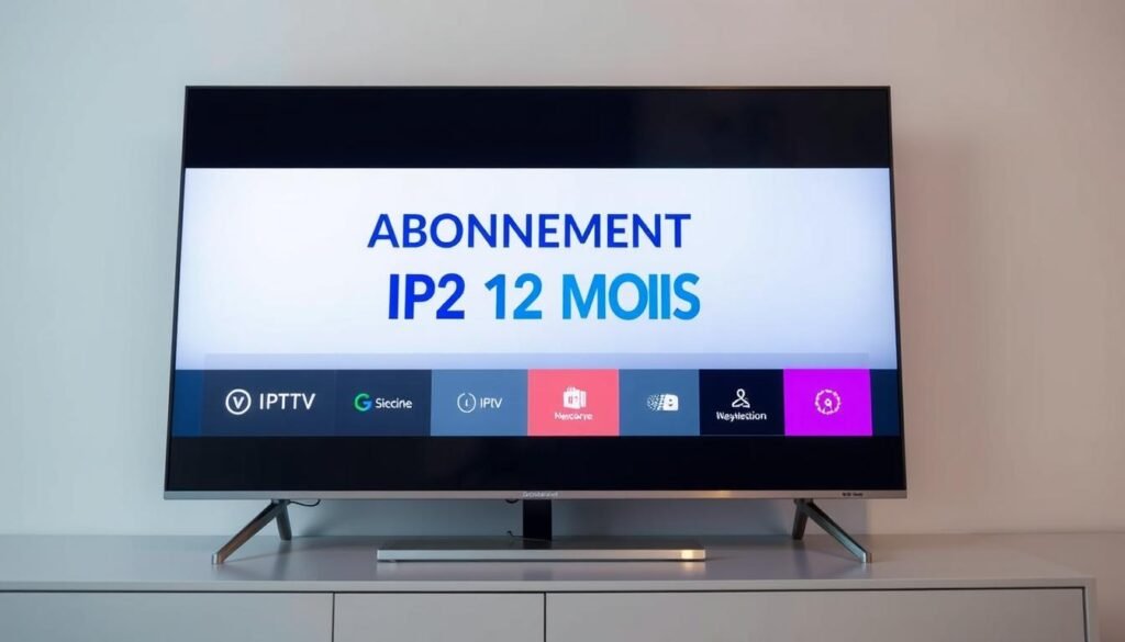 abonnement iptv 12 mois smart tv